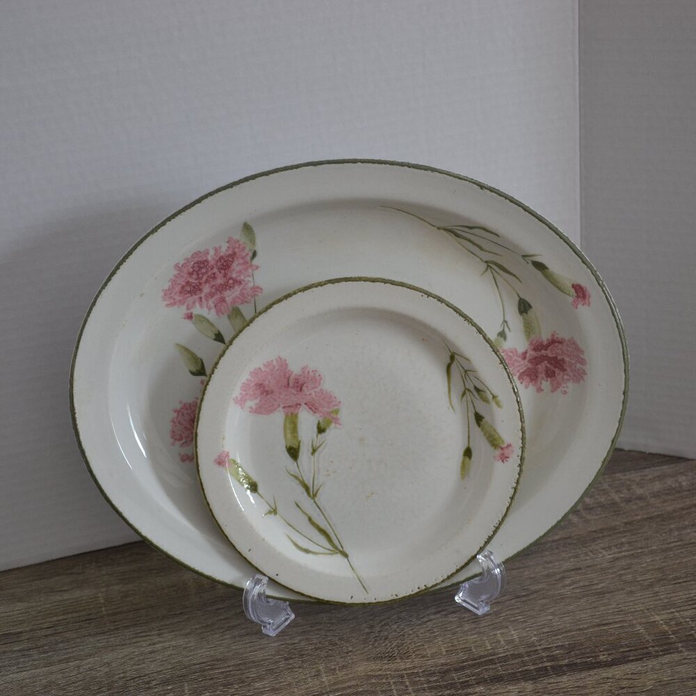 Vtg Stonehenge Midwinter Invitation Plates